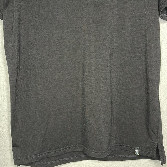 Smartwool Men's Black Polo Short Sleeve Shirt Medium - Picture 4 of 10